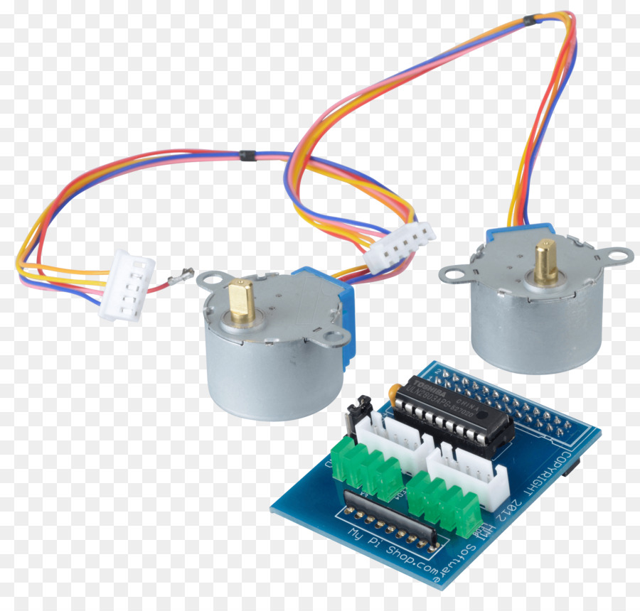 Step Motor，Ahududu Pi PNG