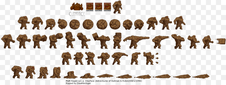 Clayface，Bilge Adam PNG