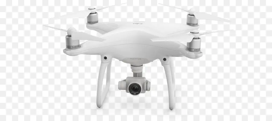 Beyaz Drone，Quadcopter PNG