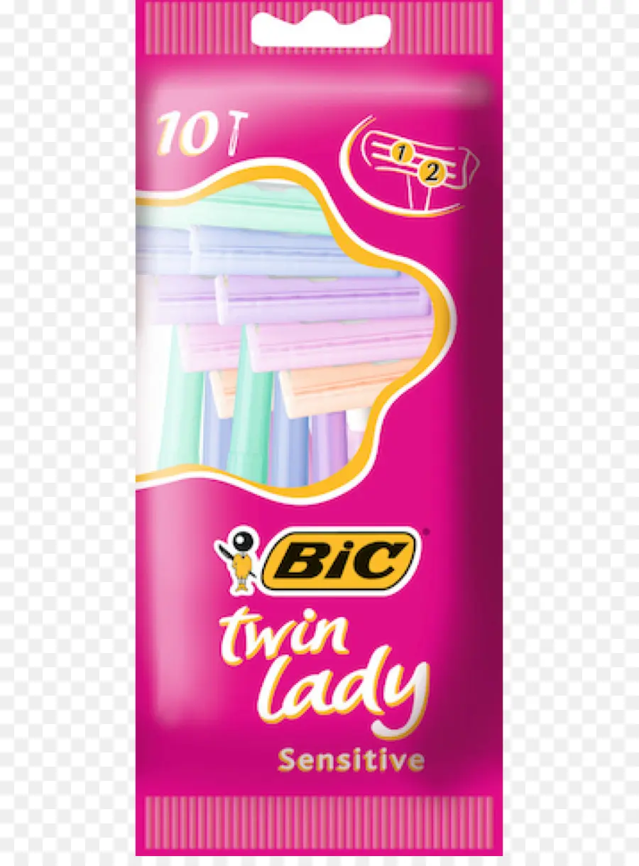 Bic Twin Lady Tıraş Makinesi，Jilet PNG