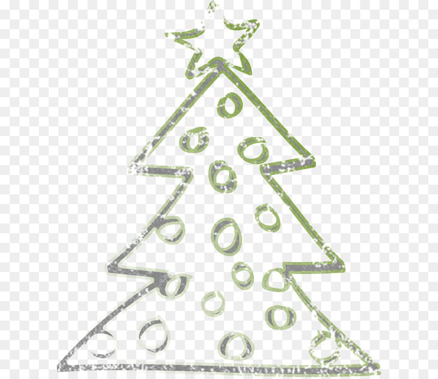 Noel Ağacı，çizgi PNG