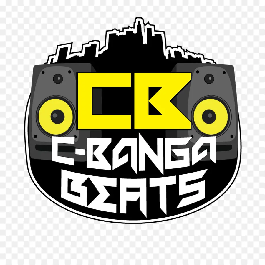 C Banga Beats Logosu，Hoparlörler PNG