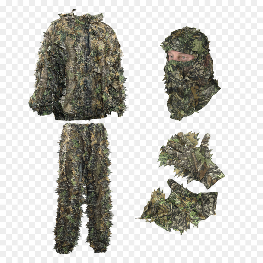 Ghillie Takım Elbise，Kamuflaj PNG