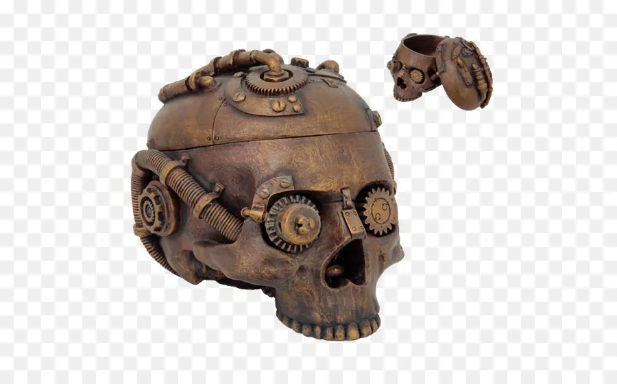 Steampunk Kafatası，Steampunk PNG