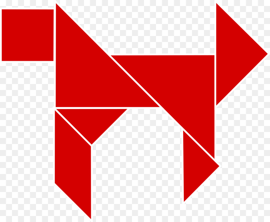 Kırmızı Balık，Tangram PNG