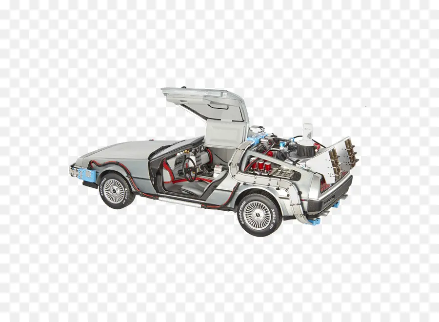 Delorean Araba Modeli，Modeli PNG