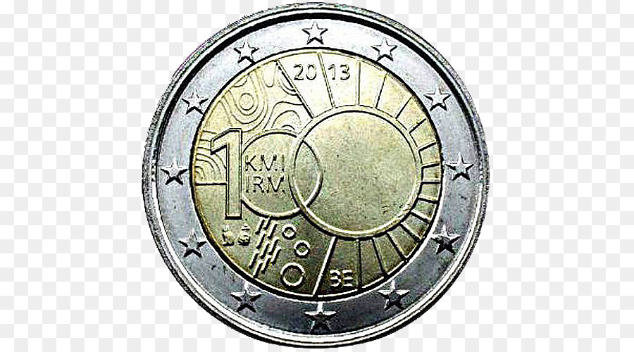 Para，2 Euro Hatıra Paraları PNG