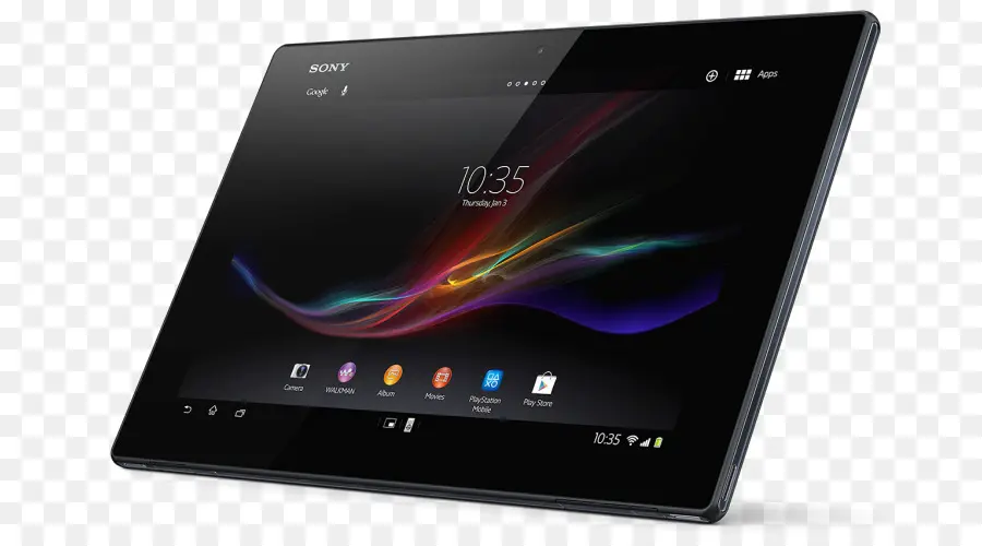 Sony Tablet，Cihaz PNG