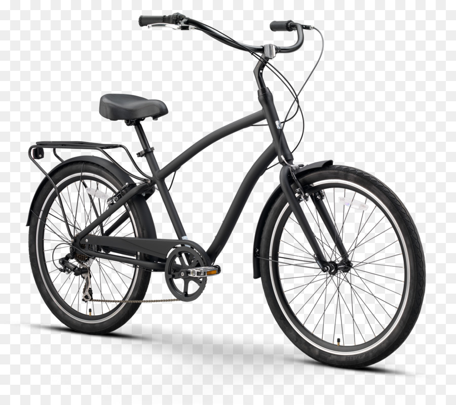 Cruiser Bisiklet，Sixthreezero Everyjourney Kadın Hibrit Bisiklet PNG