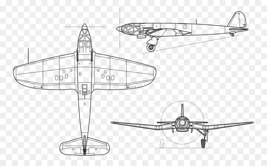 Heinkel 119 Etti，Uçak PNG