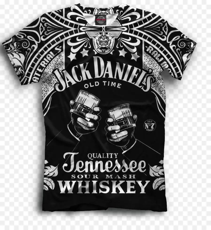 Jack Daniel'ın Tişörtü，Viski PNG