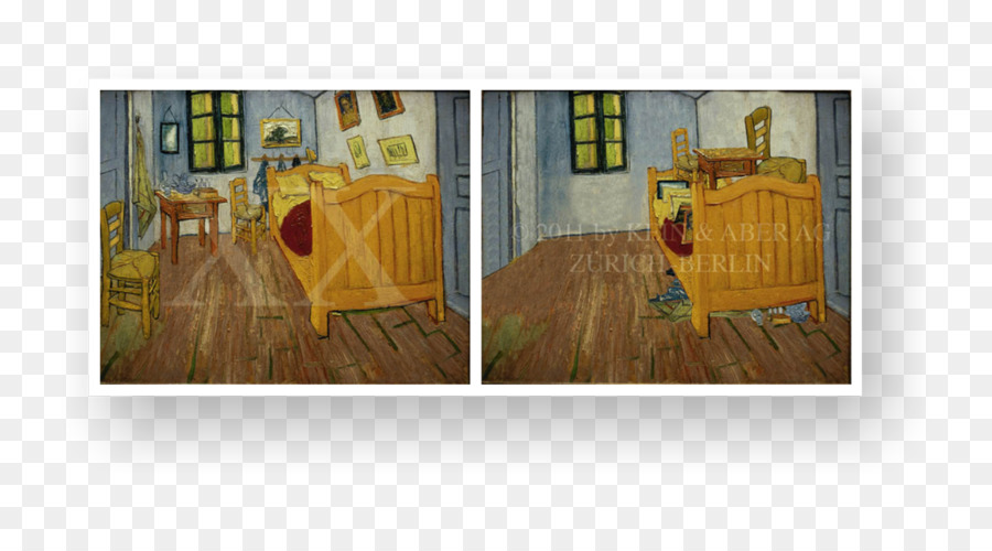 Van Gogh'un Tablosu，Yatak Odası PNG