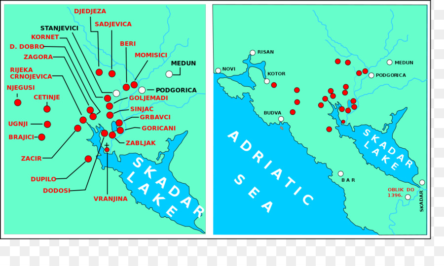 Adriyatik Denizi Haritası，Coğrafya PNG