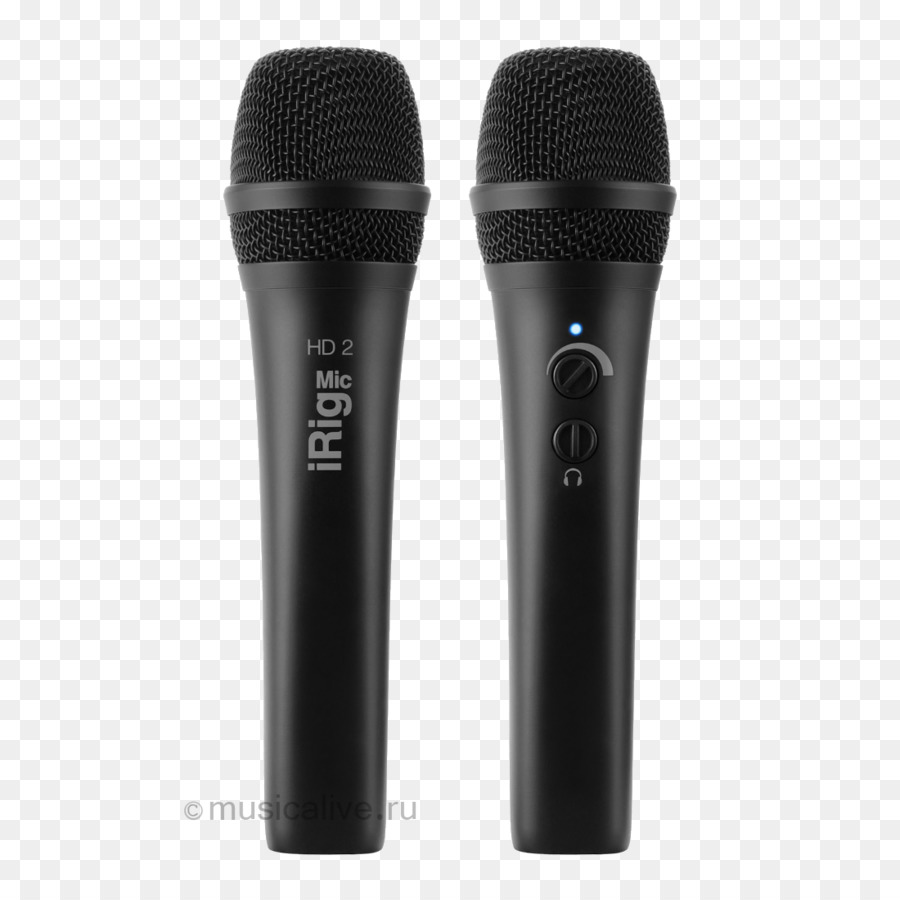 Mikrofon，2 ık Multimedia ırıg Mic Hd Iphone Ipad M Için Kondansatör Mikrofon El PNG