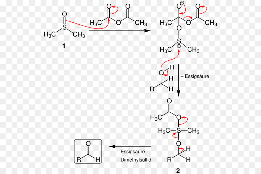 Albrightgoldman Oksidasyon，Swern Oksidasyon PNG