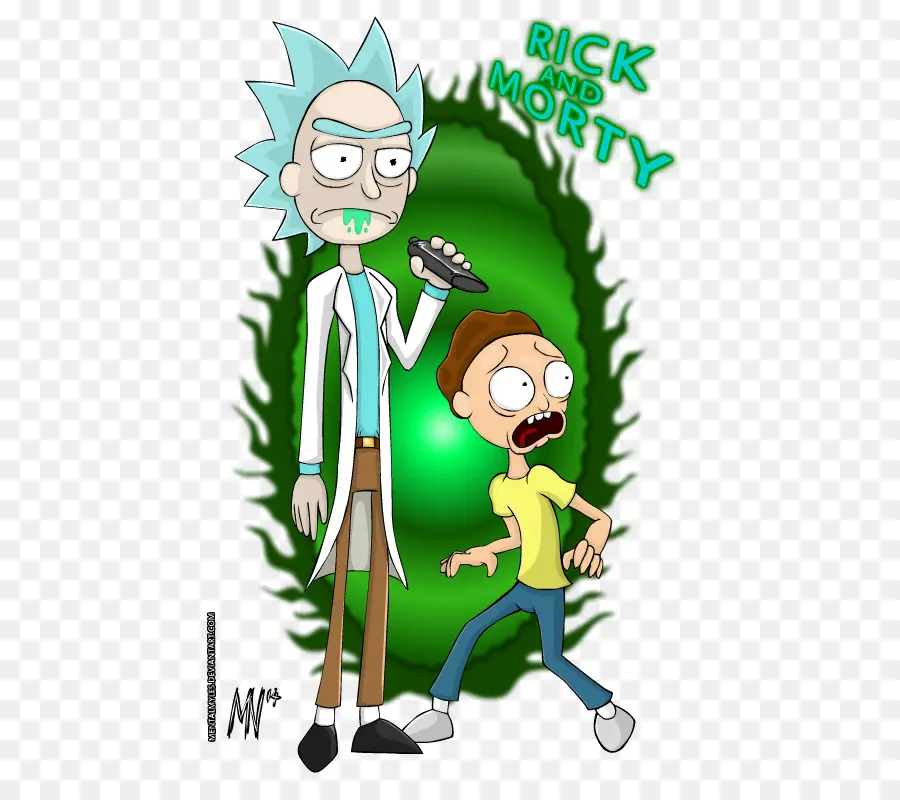 Rick Ve Morty，Karikatür PNG