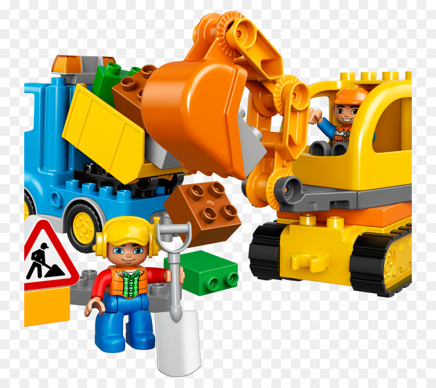 Lego 10812 Çift Ya Da Kamyon Ekskavatör Paletli，Kazıcı PNG