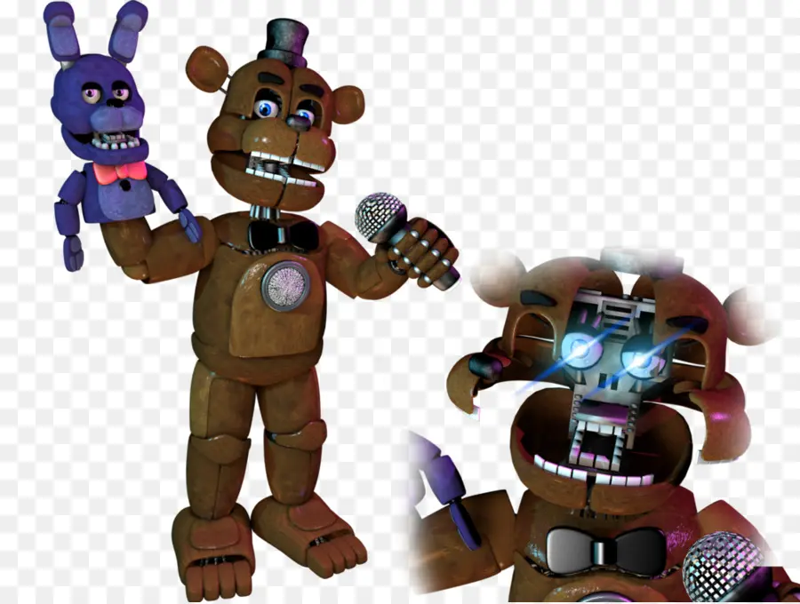 Animatronik Ayı，Mikrofon PNG