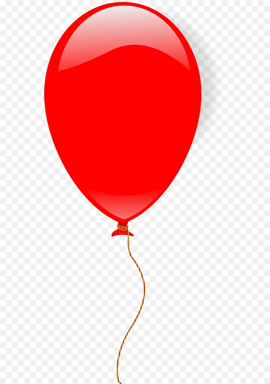 Kırmızı Balon，Sicim PNG