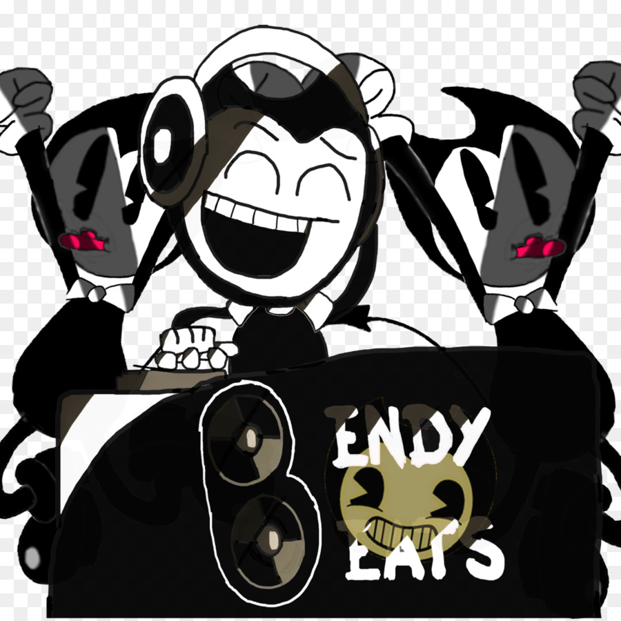 Bendy Ve Mürekkep Makine，Çizim PNG