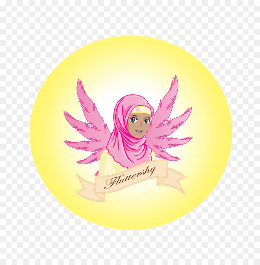 Pembe Kanatlı Kadın，Fantezi PNG