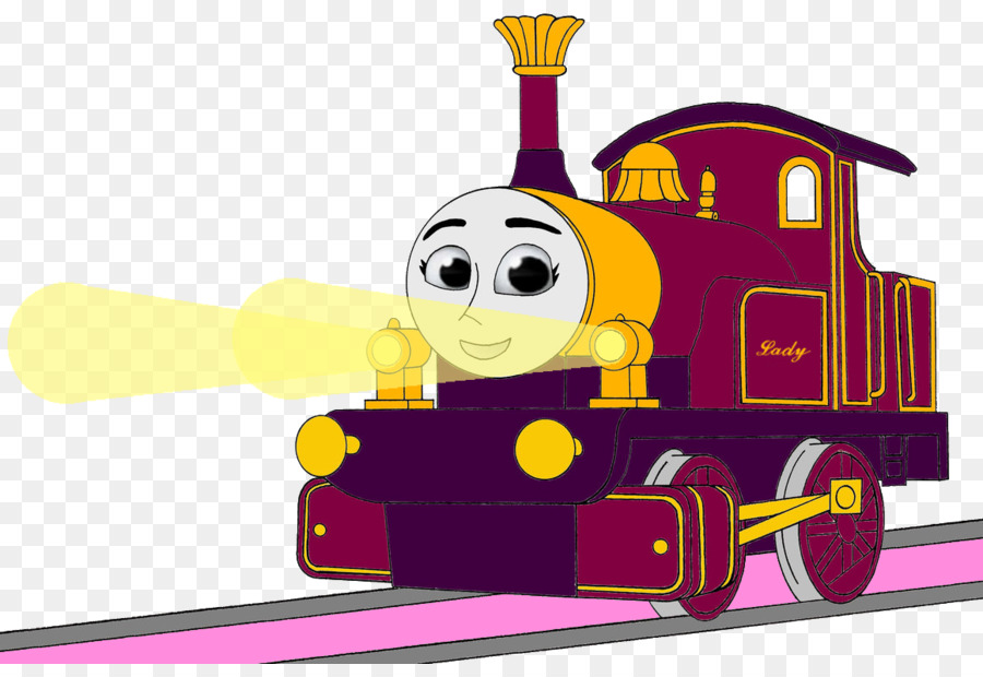 Karikatür Tren，Motor PNG