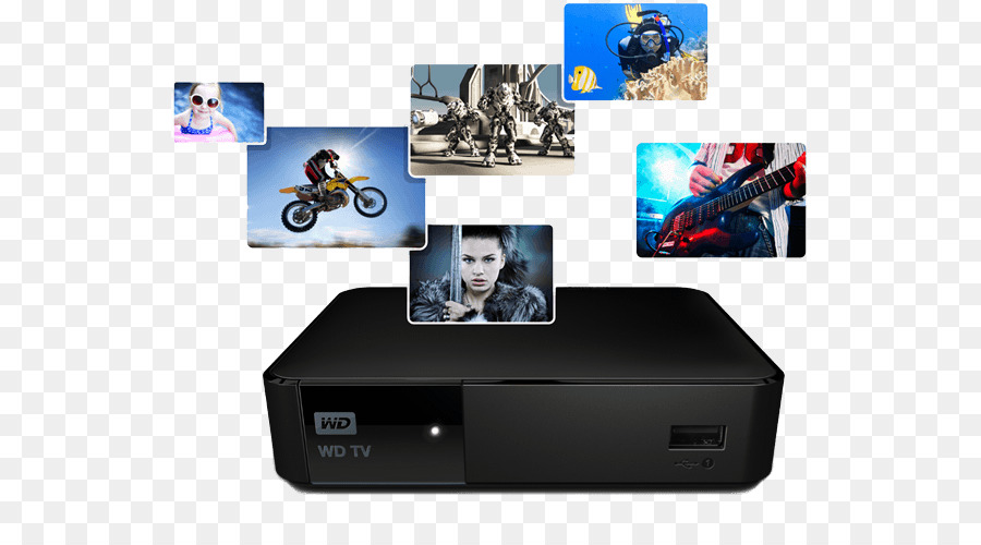 Wd Tv，Multimedya PNG