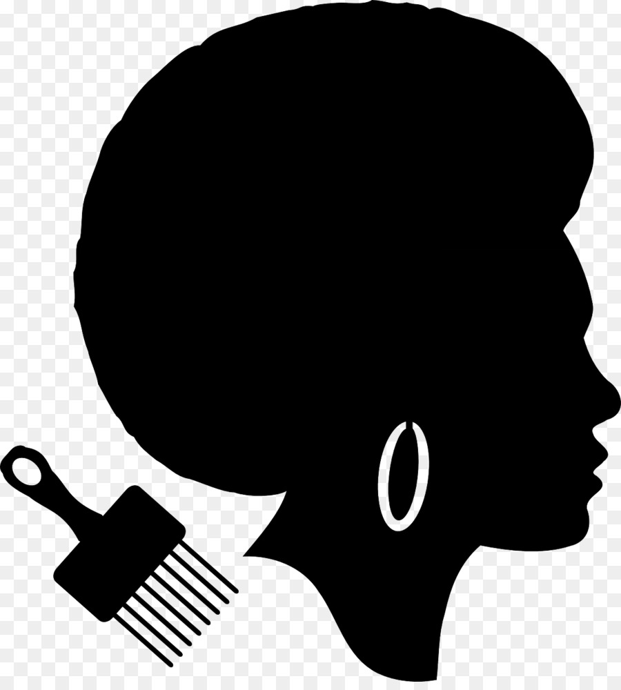 Siluet，Afro PNG