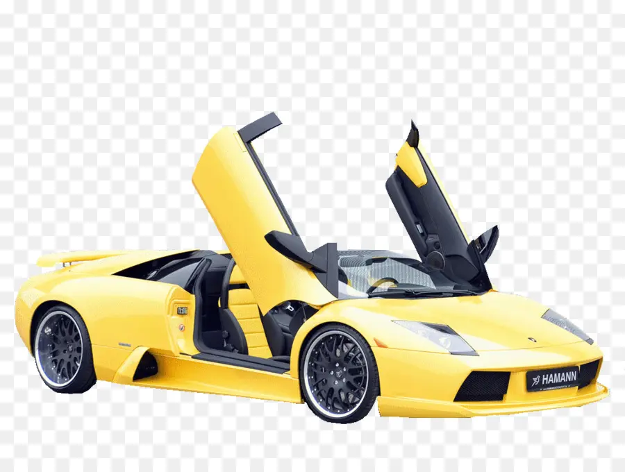 Sarı Spor Araba，Lamborghini PNG