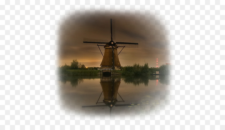 Yeldeğirmeni，Kinderdijk Hollanda PNG