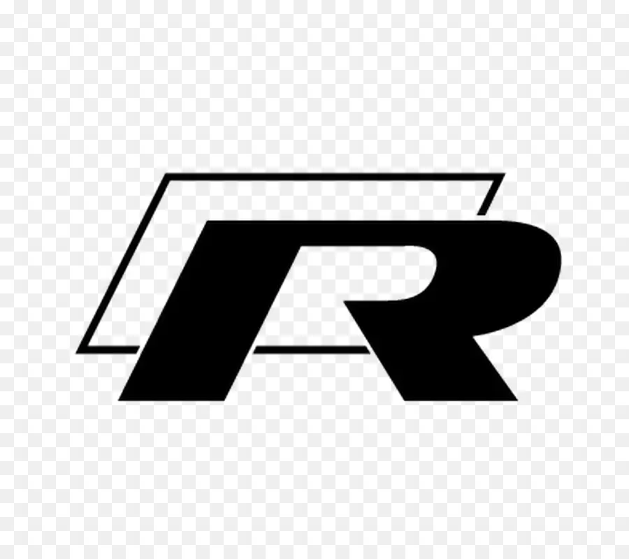 R Logosu，Siyah PNG