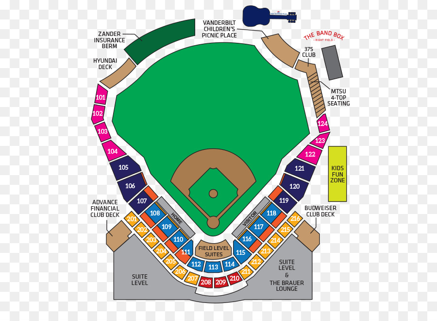 Ilk Tennessee Park，Nashville Geliyor PNG