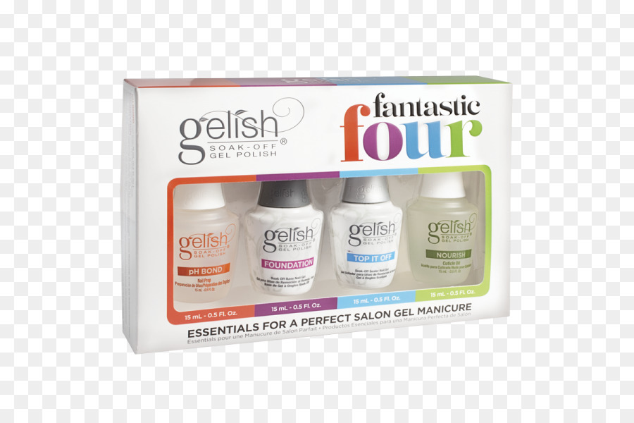 Gelish Fantastik Dörtlü Seti，Gelish Soakoff Jel Lehçe PNG