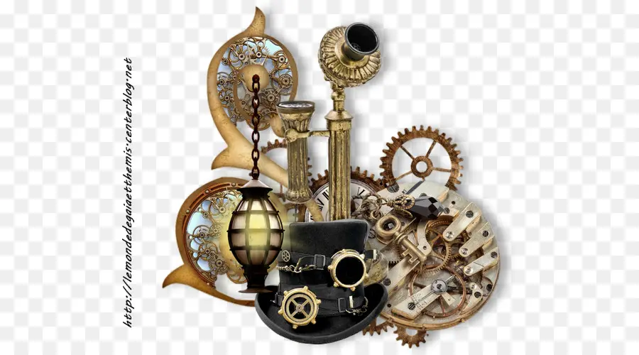 Steampunk，Dişliler PNG