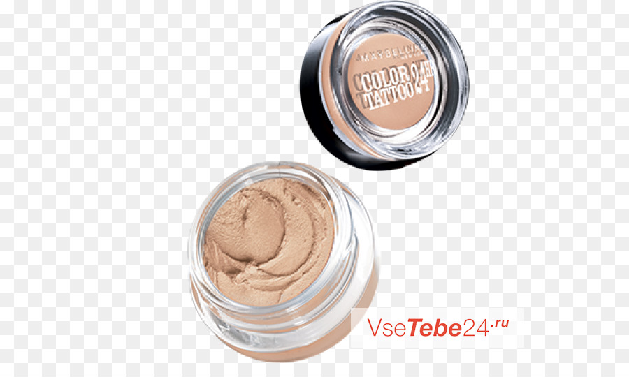 Yüz Pudrası，Maybelline Eye Studio Color Tattoo 24 Saat Krem Jel Gölge PNG