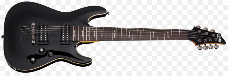 Schecter Gitar Araştırma，Schecter Gitar Araştırma Omen7 Elektro Gitar PNG