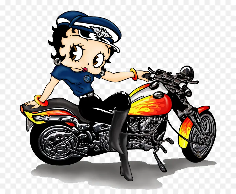 Betty Boop，Motosiklet Aksesuarları PNG