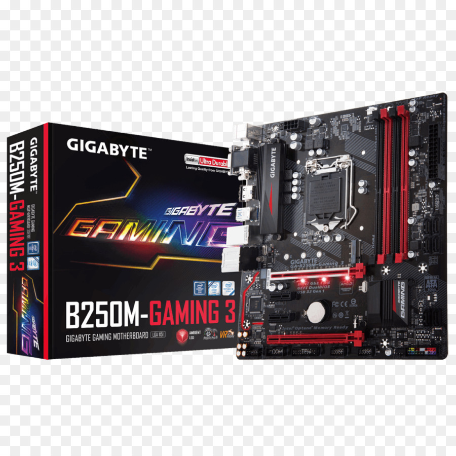 ıntel，Gigabyte 3 Anakart B250mgaming PNG