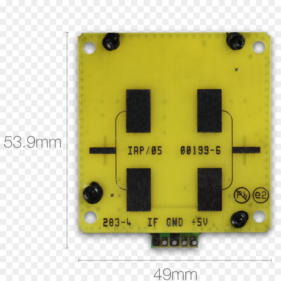 Elektronik Bileşen，Sarı PNG