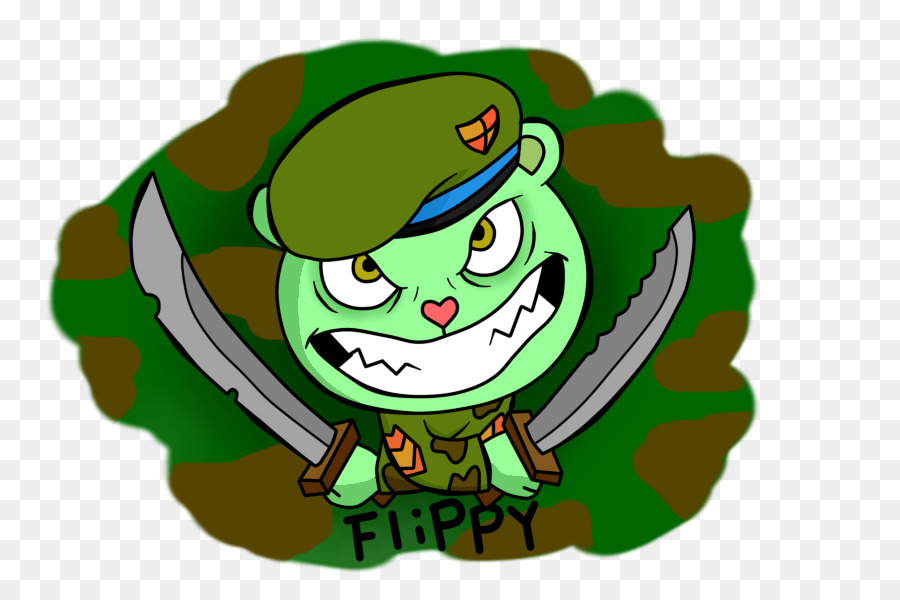 Flippy，Karikatür PNG