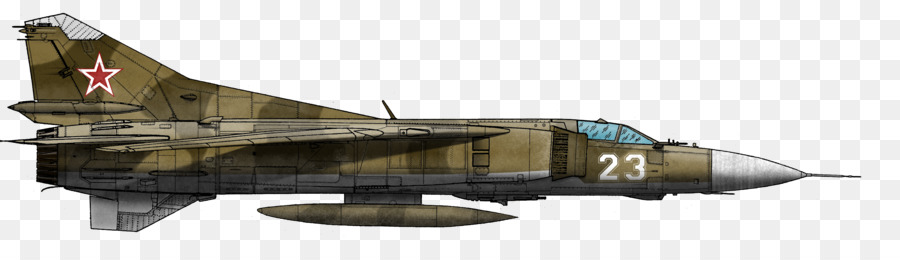 Savaş Uçağı，Mig23 PNG