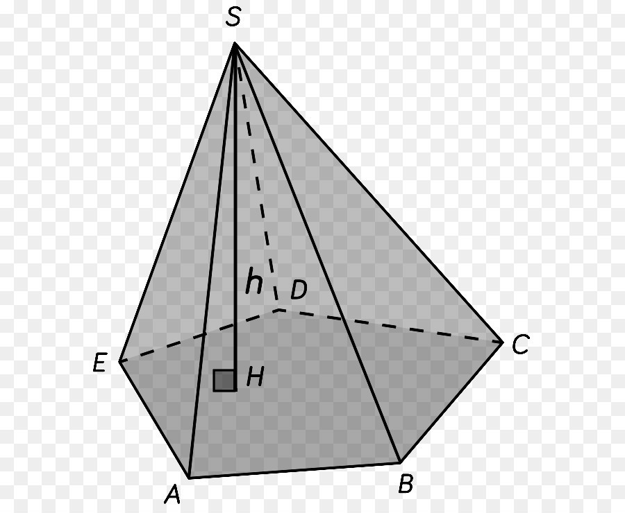 Piramit Diyagramı，Geometri PNG