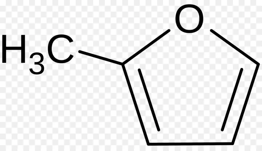 2methylfuran，3methylfuran PNG