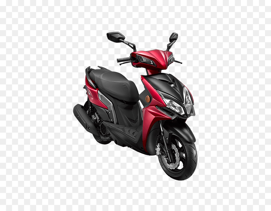 Kırmızı Ve Siyah Motosiklet，Scooter PNG