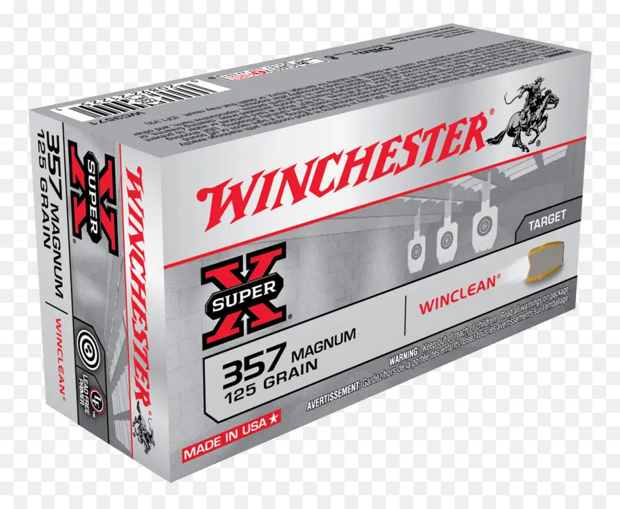 Winchester Mühimmatı，357 Magnum PNG