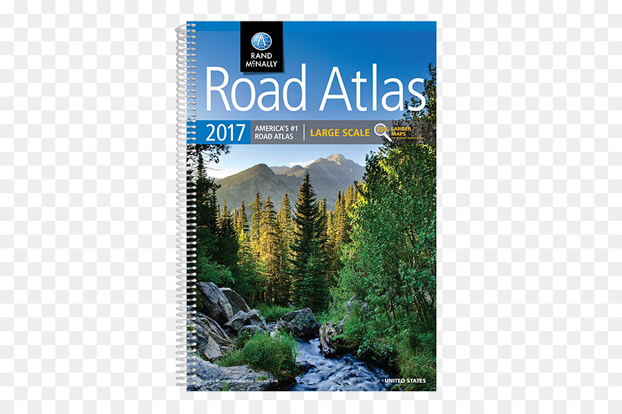 Rand Mcnally Road Atlas 2009 Büyük ölçekli Amerika Birleşik Devletleri，2018 Rand Mcnally Büyük ölçekli Road Atlas Lsra PNG