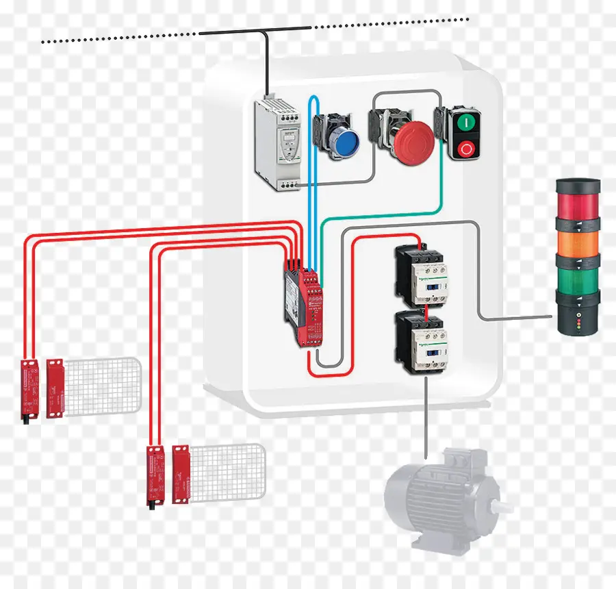 Elektrik Şeması，Kablolama PNG