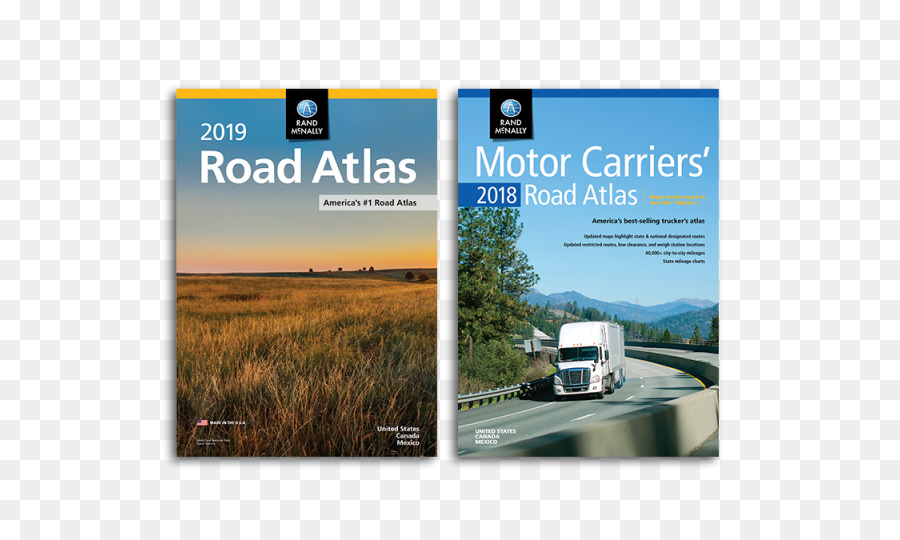 Motorlu Taşıyıcılar Road Atlas，Rand Mcnally Road Atlas 2009 Büyük ölçekli Amerika Birleşik Devletleri PNG