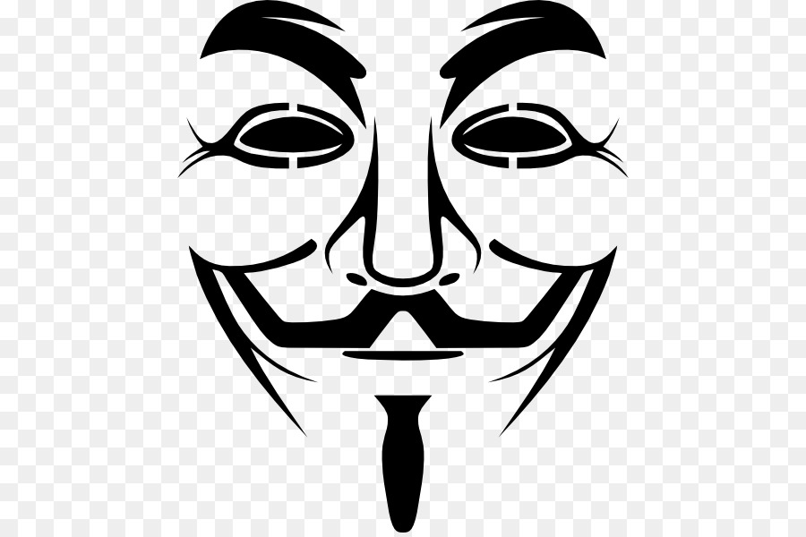 Guy Fawkes Maskesi，Anonim PNG