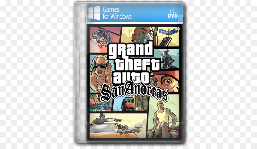 Grand Theft Auto San Andreas，Playstation 2 PNG